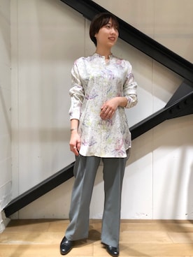 「BANANATIME（バナナタイム）のアイテム」を使った、T.yukikoさん（レディース・156cm）の冬コーディネート