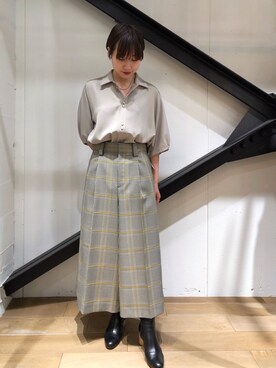 「FEMMENT（ファモン）のアイテム」を使った、T.yukikoさん（レディース・156cm）の冬コーディネート