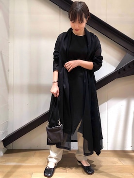 「B2nd」｜「アイテム（バレエシューズ）」を使った、T.yukikoさん（レディース・156cm）の春コーディネート