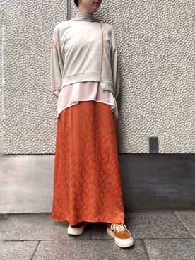 T.yukikoさん（レディース・156cm）の春コーディネート