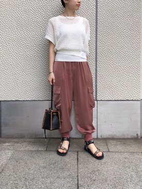 T.yukikoさん(レディース・156cm)の春コーディネート