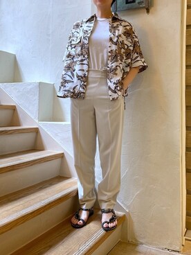 T.yukikoさん（レディース・156cm）の夏コーディネート