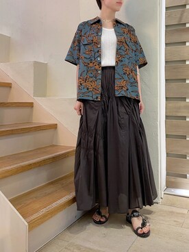 T.yukikoさん（レディース・156cm）の夏コーディネート