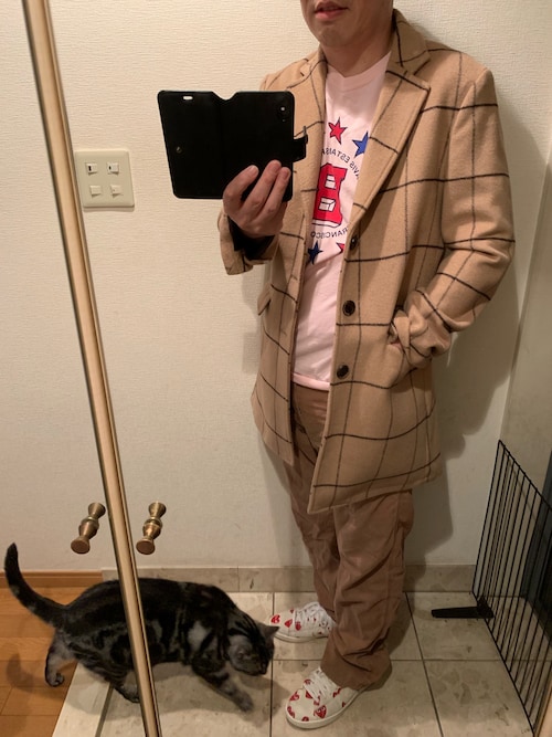 小川 泰弘｜VANQUISHのチェスターコートを使ったコーディネート - WEAR