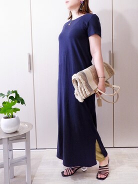 Nano Universe ナノユニバース のワンピースを使った人気ファッションコーディネート Wear