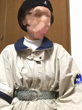 「学校」｜「アイテム（その他アウター）」を使った、miyuさん（レディース・155cm）の春コーディネート