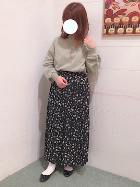 「in the groove（インザグルーヴ）のアイテム」を使った、ଘ sasaki yukino ଓさん（レディース・153cm）の春コーディネート