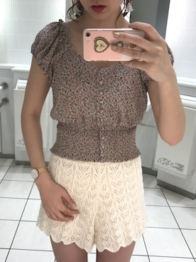 AMI NAKAGAWAさん（レディース・157cm）の夏コーディネート