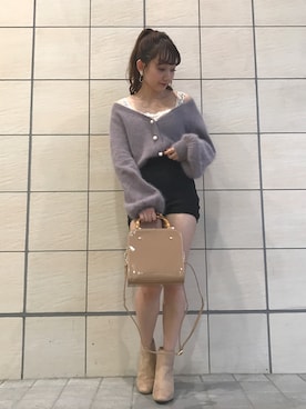 AMI NAKAGAWAさん（レディース・157cm）の夏コーディネート