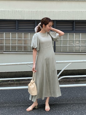 「Chico（チコ）のアイテム（財布/小物）」を使った、AMI NAKAGAWAさん（レディース・158cm）の春コーディネート