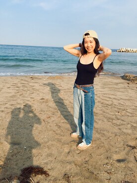 kanaさん（レディース・155cm）の夏コーディネート