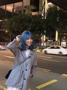 「I.Tのアイテム」を使った、luqianhengさん（レディース・165cm）の秋コーディネート