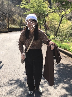 「SpRay（スプレイ）のアイテム（トレンチコート）」を使った、ユリンアさん（レディース・163cm）の春コーディネート