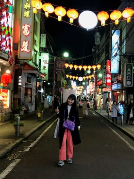 「チャイハネ（チャイハネ）のアイテム（その他）」を使った、🍥さん（レディース・167cm）の冬コーディネート