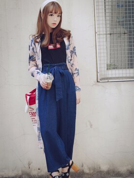 takanootohimeさん（レディース・172cm）の春コーディネート