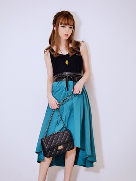 takanootohimeさん（レディース・172cm）の夏コーディネート