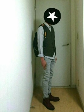 ベストを使った 赤い靴 のメンズ人気ファッションコーディネート Wear ベストを使った 赤い靴 のメンズ人気ファッションコーディネート Wear