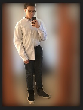 「New look（ニュールック）のアイテム」を使った、Mattさん（メンズ・173cm）の春コーディネート