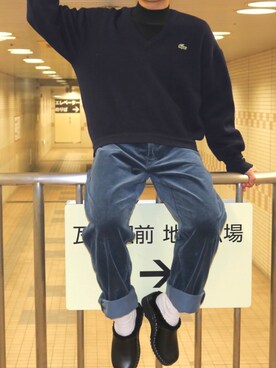 「AURALEE」｜ユウキクニカタさん（メンズ・171cm）の冬コーディネート