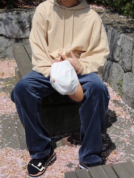 「AURALEE」｜ユウキクニカタさん（メンズ・170cm）の春コーディネート