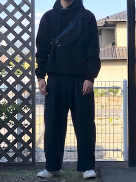 「kiruna（キルナ）のアイテム」を使った、ユウキクニカタさん（メンズ・170cm）の秋コーディネート