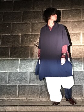 「Vient Americano（ヴィエントアメリカーノ）のアイテム」を使った、諸葛亮さん（メンズ・180cm）の春コーディネート