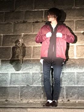 「Vient Americano（ヴィエントアメリカーノ）のアイテム」を使った、諸葛亮さん（メンズ・180cm）の春コーディネート