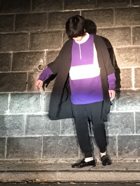 諸葛亮さん(メンズ・180cm)の春コーディネート