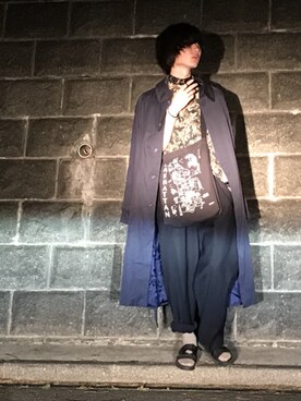 「UNIQLO（ユニクロ）の50色ソックス（消臭機能付き）（ソックス/靴下）」を使った、諸葛亮さん（メンズ・180cm）の春コーディネート