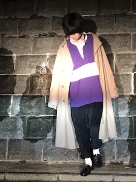 諸葛亮さん(メンズ・180cm)の春コーディネート