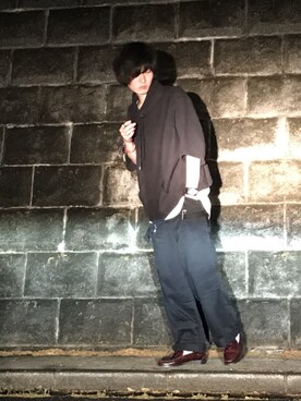 「Vient Americano（ヴィエントアメリカーノ）のアイテム」を使った、諸葛亮さん（メンズ・180cm）の春コーディネート