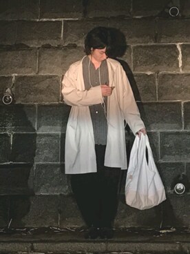 「ALLEGE（アレッジ）のアイテム（ジャケット/アウター）」を使った、諸葛亮さん（メンズ・180cm）の夏コーディネート