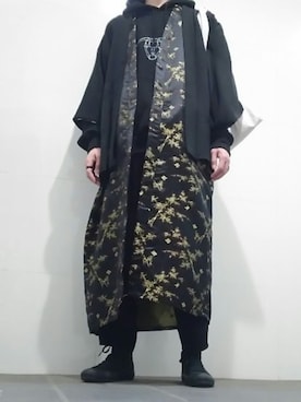 「アイラブCONVERSE」｜諸葛亮さん（メンズ・180cm）の秋コーディネート