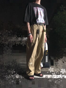 諸葛亮さん(メンズ・180cm)の夏コーディネート