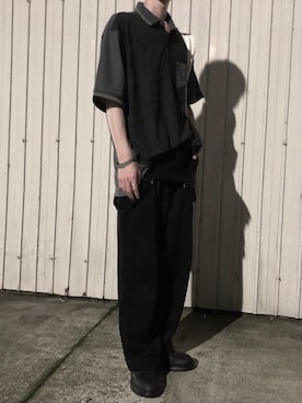 「マクドナルド」｜諸葛亮さん（メンズ・179cm）の夏コーディネート