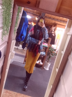 「MELROSE（メルローズ）のアイテム」を使った、なぽさん（レディース・168cm）の春コーディネート