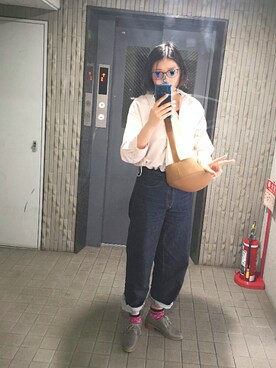 「LAZY SUSAN（レイジースーザン）のアイテム」を使った、なぽさん（レディース・168cm）の夏コーディネート