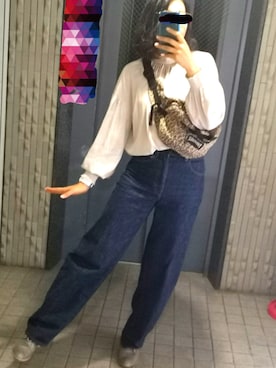 「Marc by Marc Jacobs（マークバイマークジェイコブス）のアイテム（アナログ腕時計）」を使った、なぽさん（レディース・168cm）の秋コーディネート