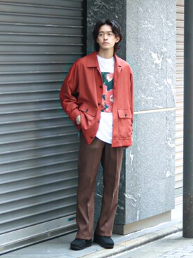 「JOINT WORKS（ジョイントワークス）のアイテム（ジャケット/アウター）」を使った、yyyy03yyyyさん（メンズ・175cm）の春コーディネート
