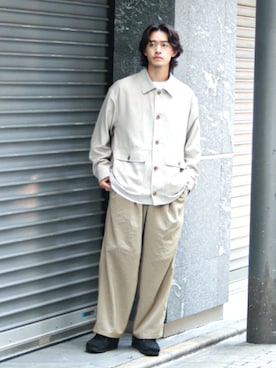 「JOINT WORKS（ジョイントワークス）のアイテム（ジャケット/アウター）」を使った、yyyy03yyyyさん（メンズ・175cm）の春コーディネート