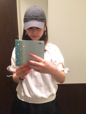 「アイテム（PC・スマホグッズ/家電）」を使った、cherry🍒さん（レディース・163cm・20代）の夏コーディネート