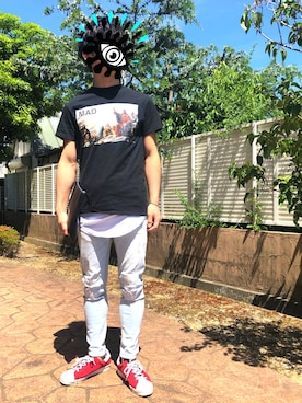 Yoshikiさん(メンズ・163cm)の夏コーディネート