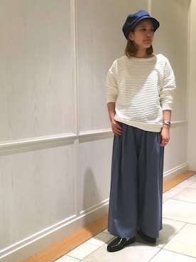 「CHAMULA（チャムラ）のアイテム」を使った、Bshop有楽町ルミネ店 スタッフさん（レディース・152cm）の春コーディネート