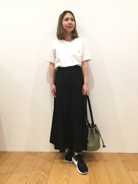 「Scye（サイ）のアイテム」を使った、Bshop有楽町ルミネ店 スタッフさん（レディース・152cm）の春コーディネート
