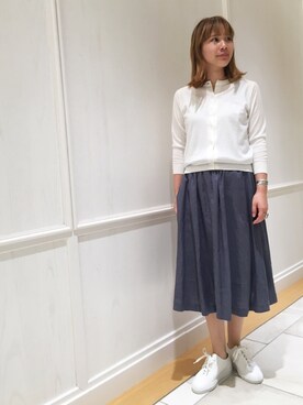 「ルグラジック」｜Bshop有楽町ルミネ店 スタッフさん（レディース・152cm）の夏コーディネート