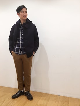 Bshop有楽町ルミネ店 スタッフさん（メンズ・177cm）の秋コーディネート