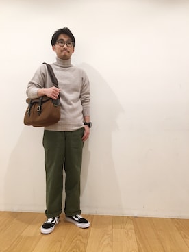 Bshop有楽町ルミネ店 スタッフさん（メンズ・165cm）の秋コーディネート