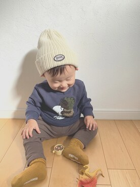 yuukenさん（キッズ・90cm）の秋コーディネート