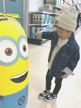 yuukenさん（キッズ・90cm）の春コーディネート