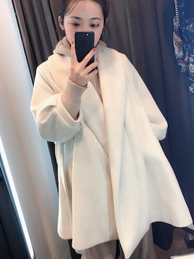 「7のアイテム」を使った、SuperRRRRRRuiさん（レディース・158cm）の冬コーディネート